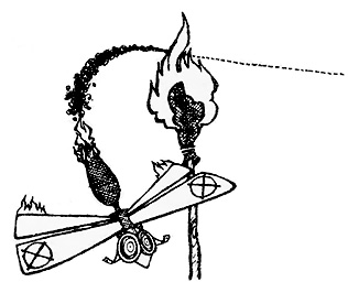 A torch made from an oil-soaked rag will help with wasp removal; set it up at night, knock down the wasp nest, and wait for the pests to fly right into the flame.